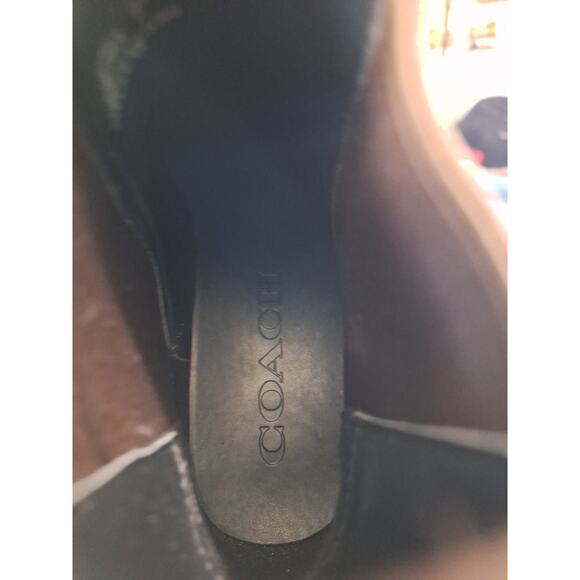 Coach Graham Chelsea Boots Mahogany Brown Leather Men’s 10 D | New in Box - Picture 7 of 8